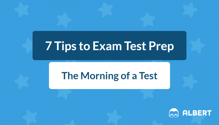 7 Tips to Exam Test Prep the Morning of a Test
