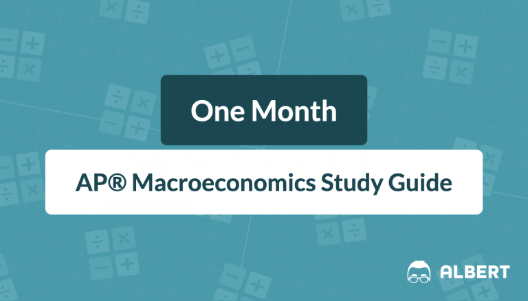 One Month AP® Macroeconomics Study Guide