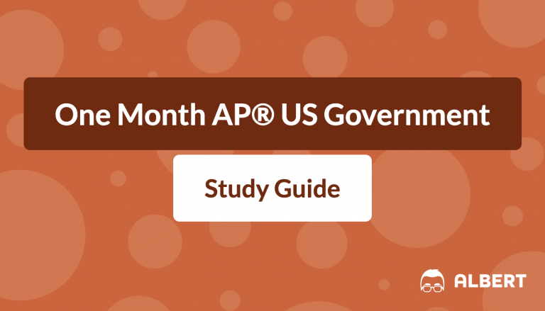 One Month AP® US Government Study Guide