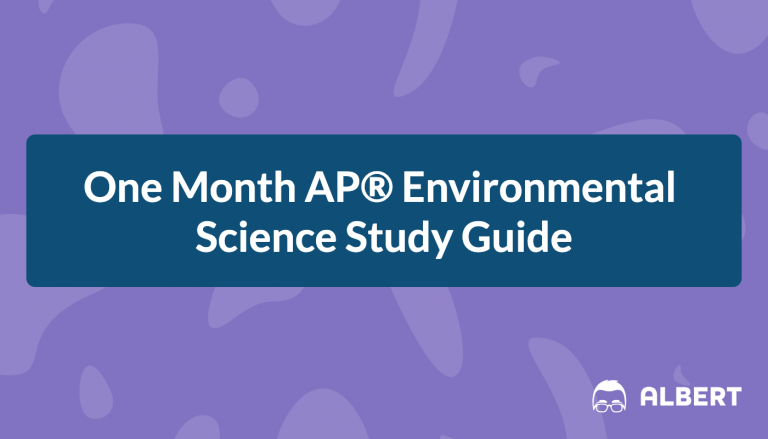 One Month AP® Environmental Science Study Guide