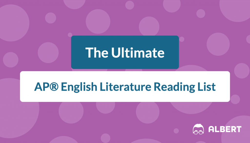 ultimate AP® English literature reading list