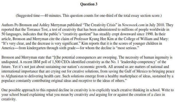 (Mine)Craft a Synthesis Essay FRQ1 Original Prompt Scaffolded AP Language