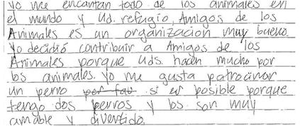AP® Spanish Language Writing FRQ