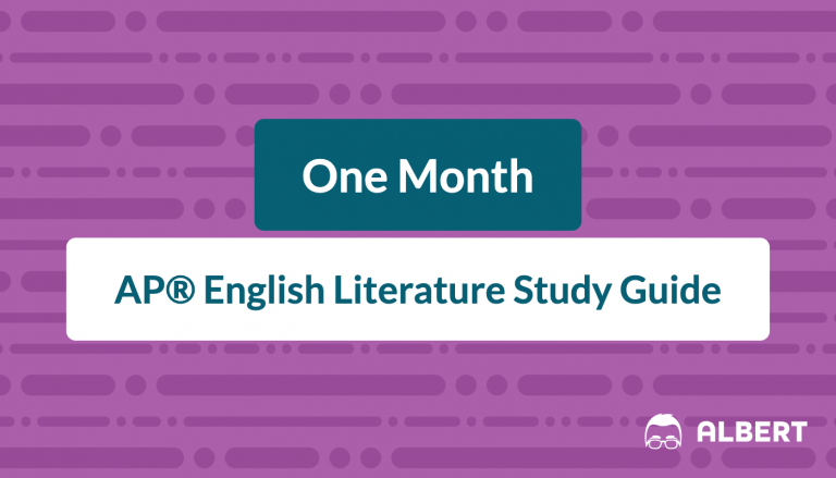 one_month AP® English literature study guide