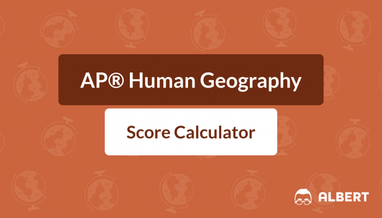 AP® Human Geography Score Calculator