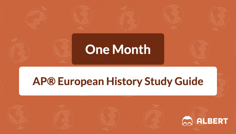 One Month AP® European History Study Guide