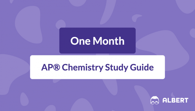 One Month AP® Chemistry Study Guide