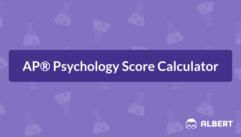 AP® Psychology Score Calculator