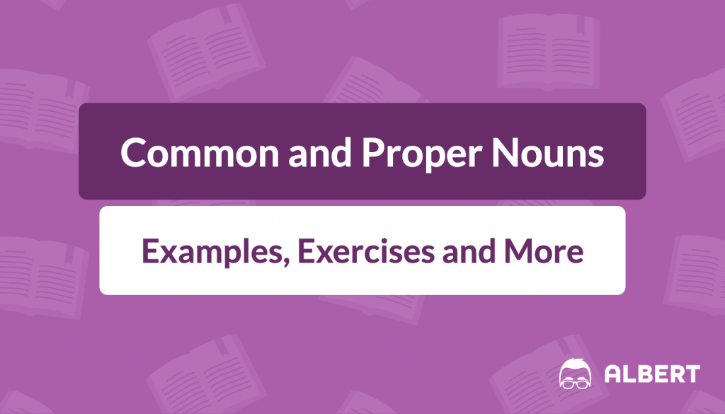 homework is a common noun or proper noun