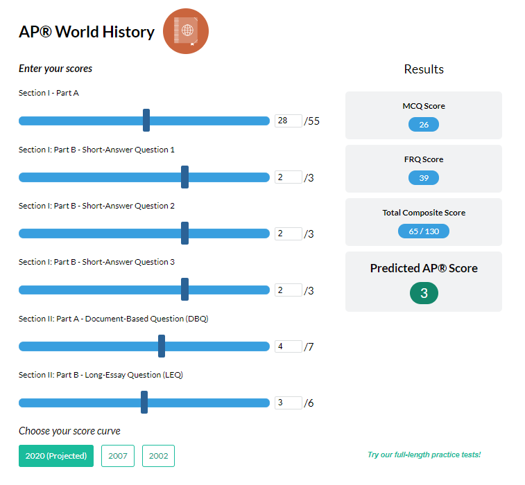 AP® World History - Modern FAQ