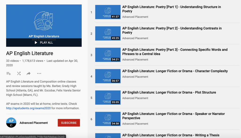 AP® Lit Review Notes and Practice Test Resources