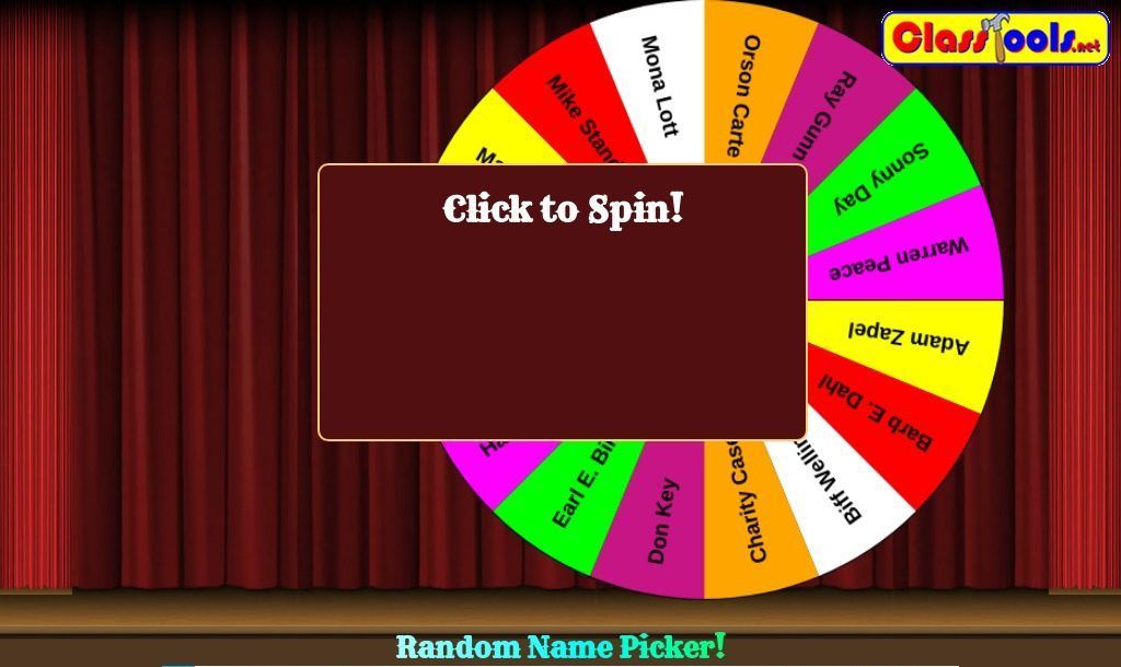 Random Name Picker