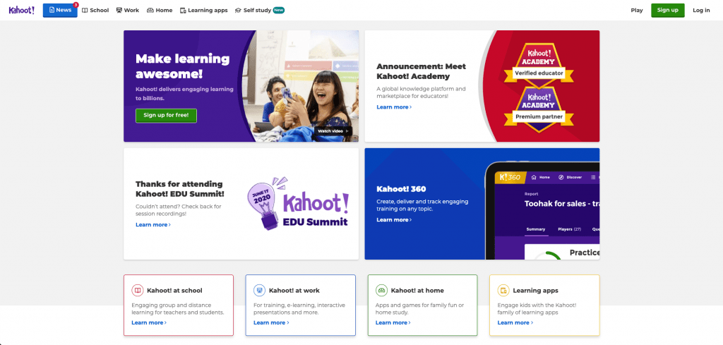 Study with Kahoot