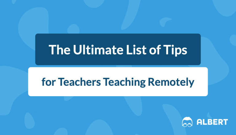 The Ultimate List of Tips for Teachers Teaching Remotely