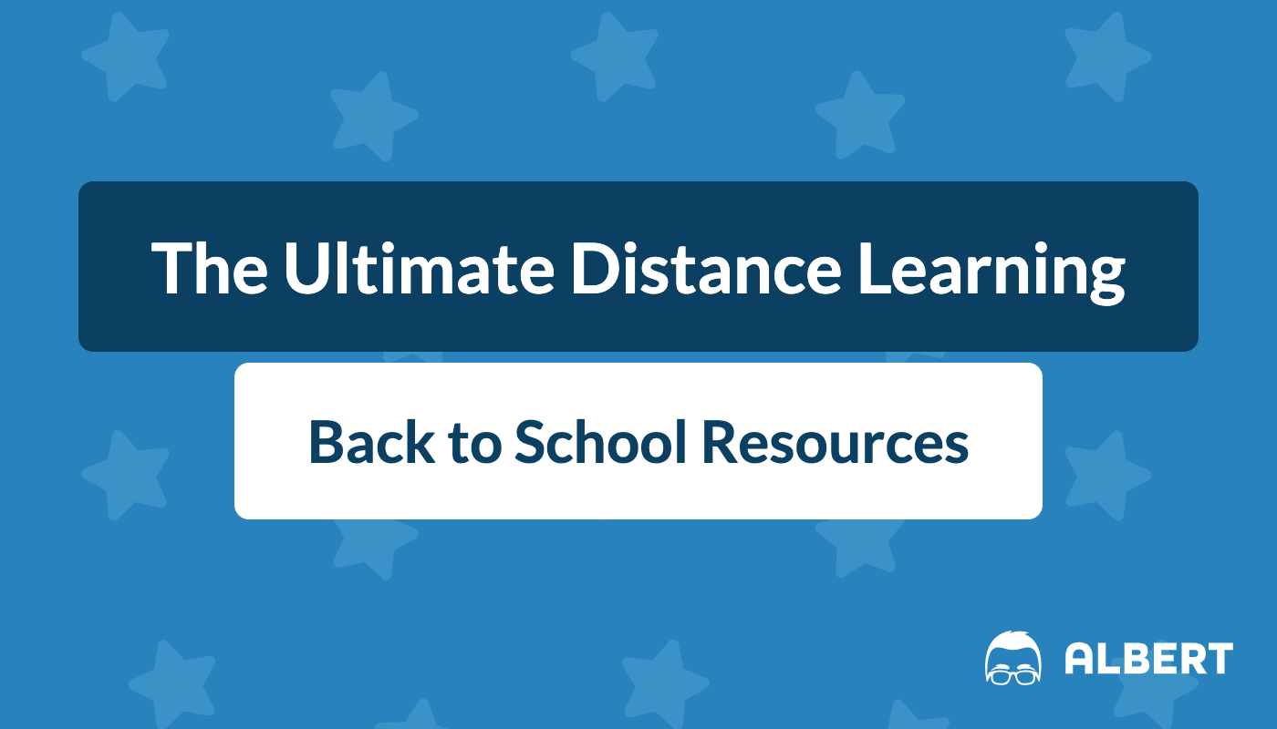 back to school resources for distance learning