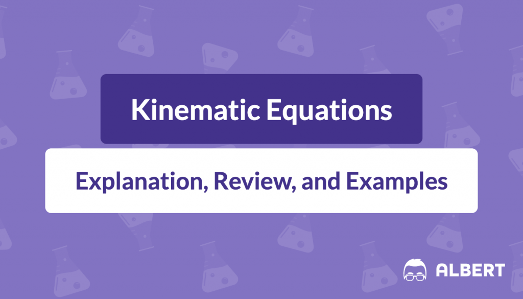 problem solving kinematics