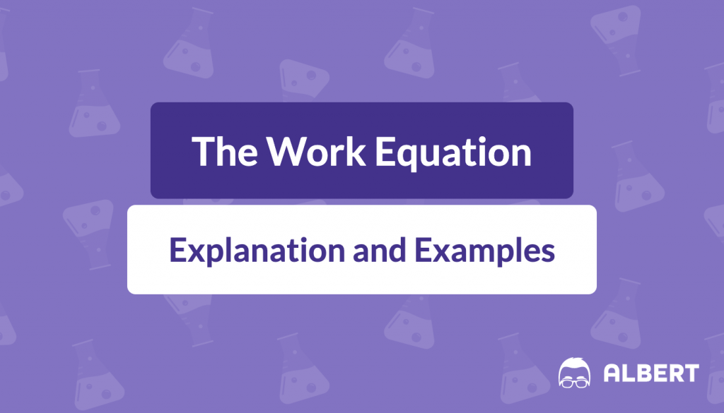 work equation problem solving