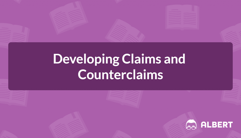 essay of claim and counterclaim