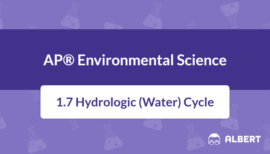 hydrologic cycle steps