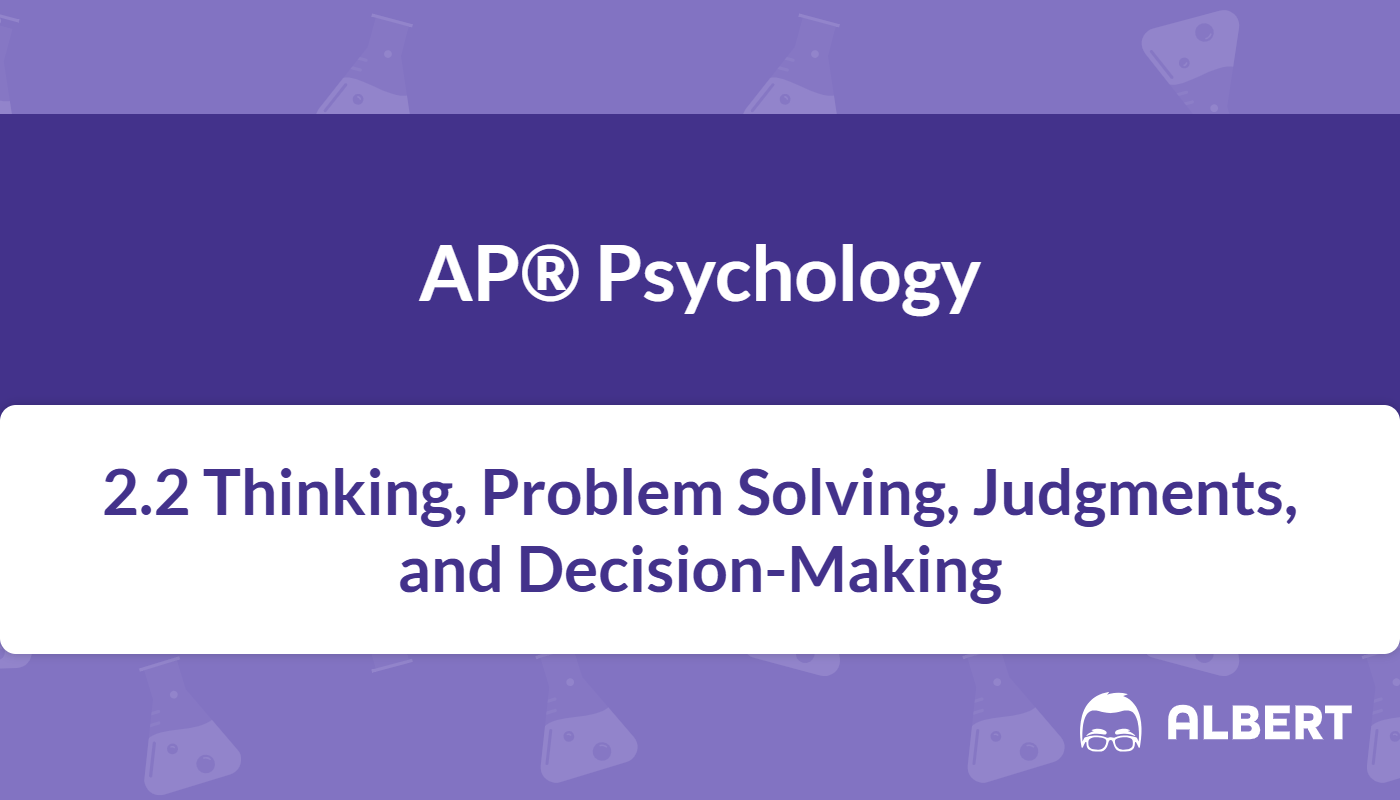 types of thinking in psychology