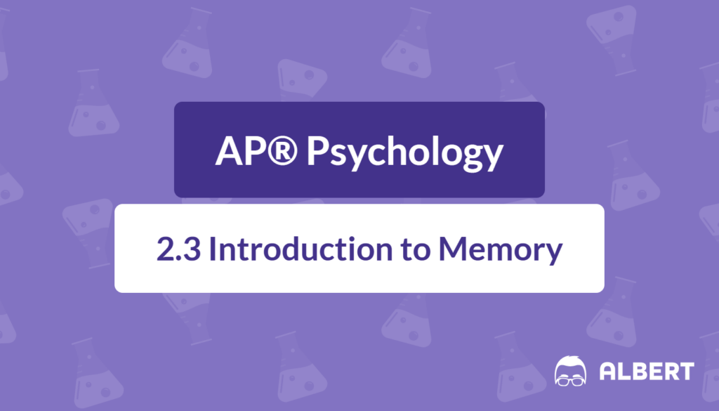 types of memory