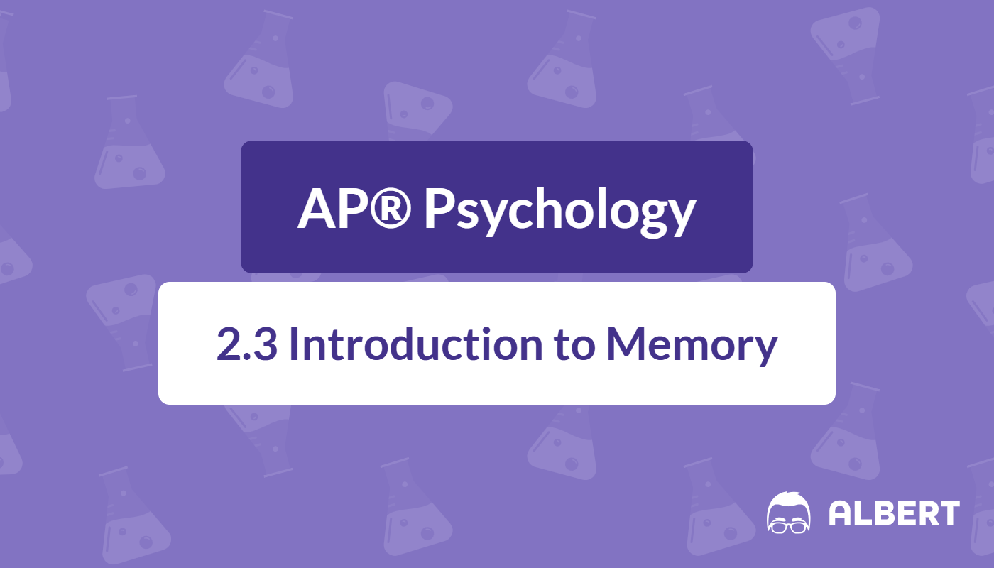types of memory