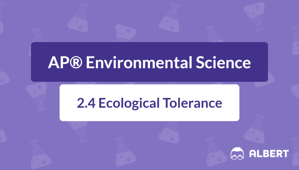 ecological tolerance