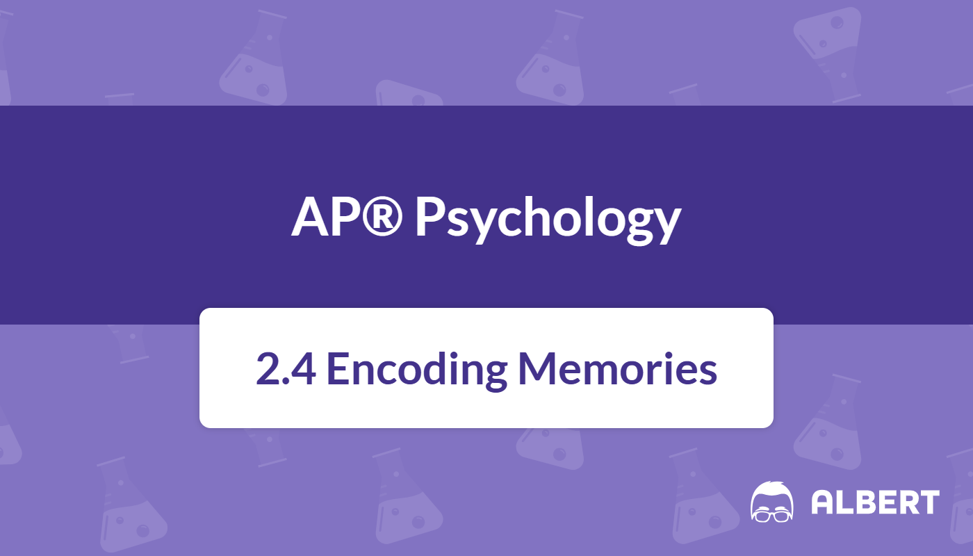 encoding memory
