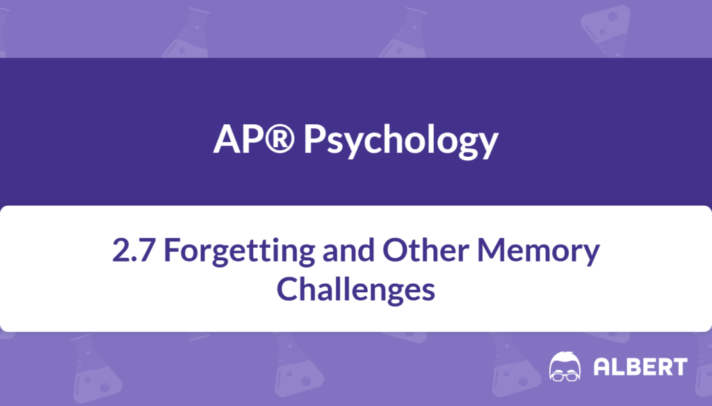 Forgetting