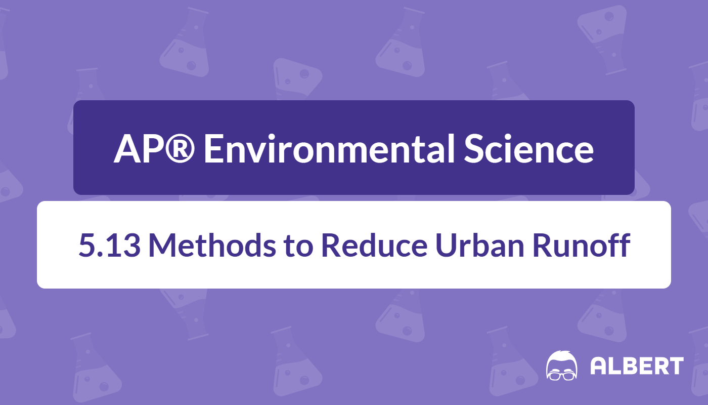 urban runoff