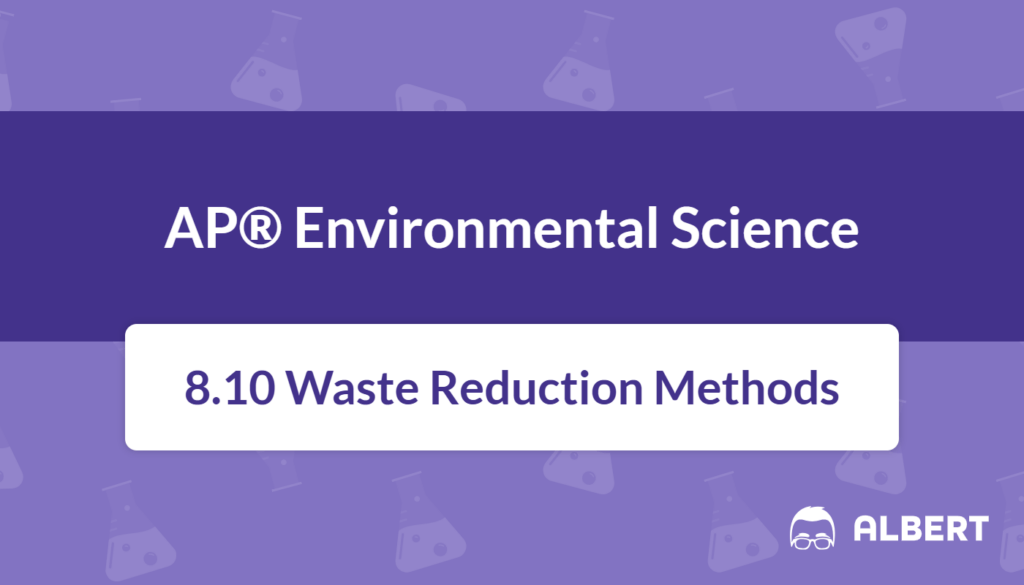waste reduction and recycling