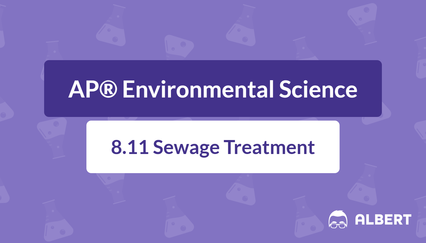 sewage treatment