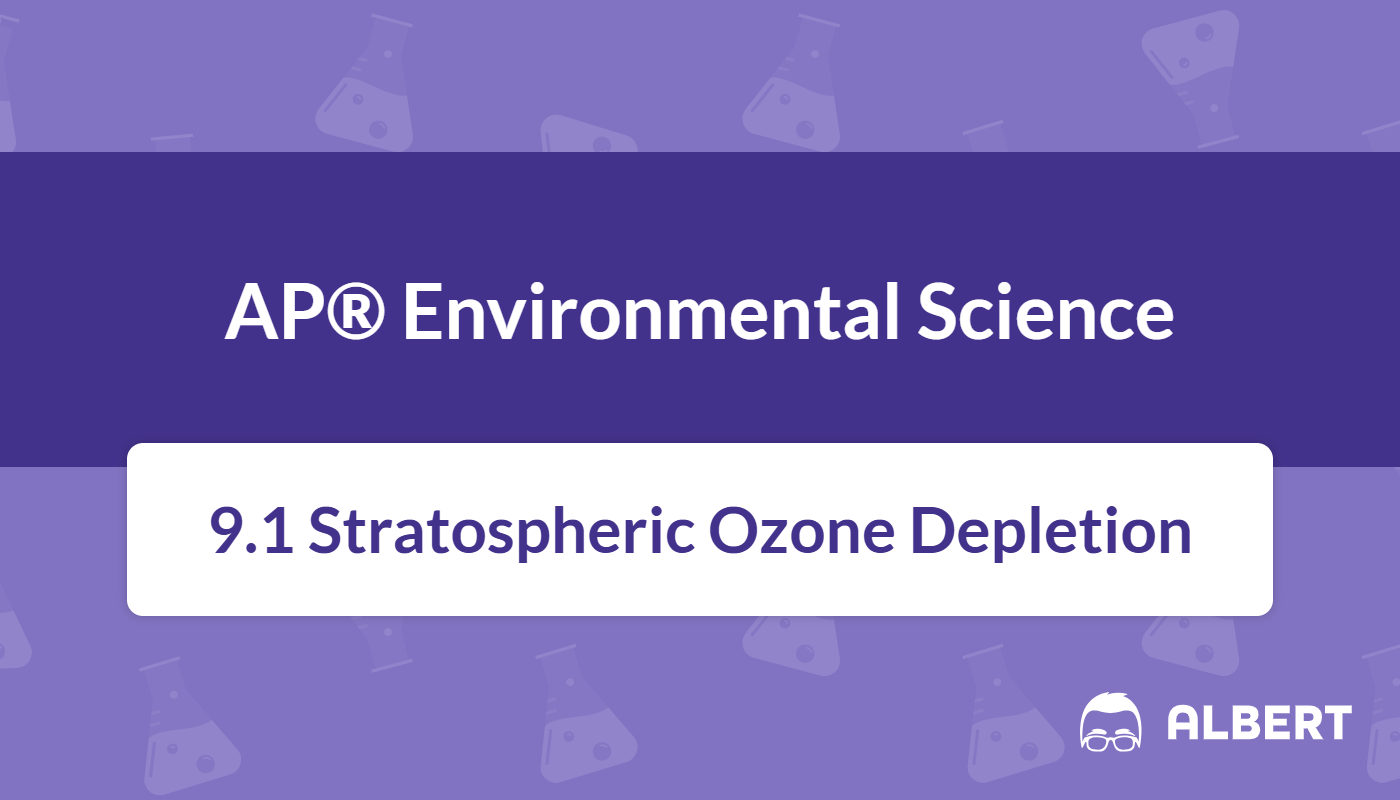 stratospheric ozone depletion