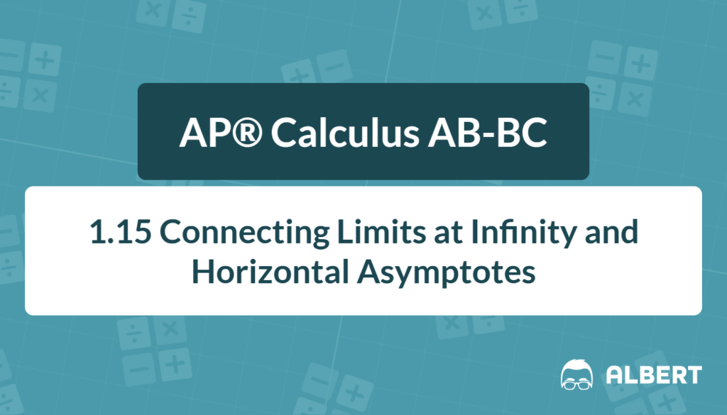 limits at infinity