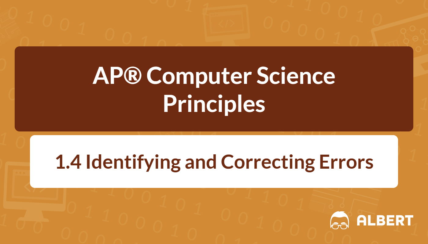 types of errors in programming