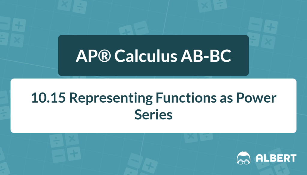 representation of power series
