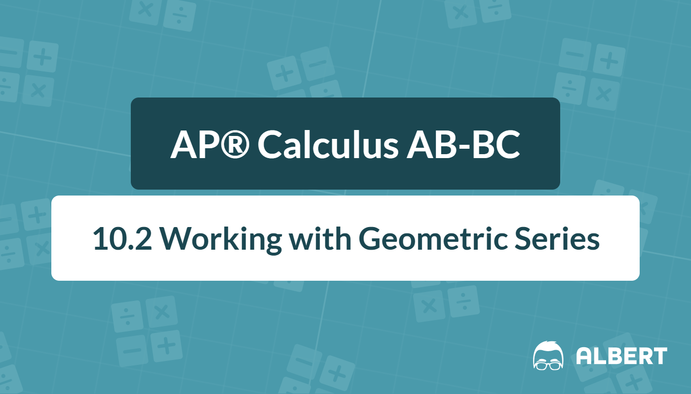 sum of infinite geometric series