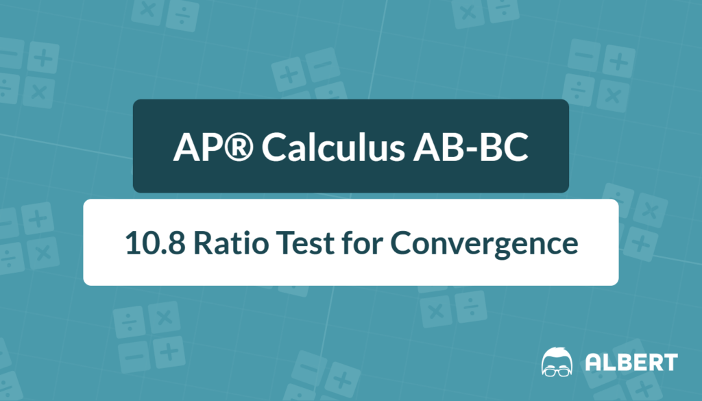 ratio test convergence of series