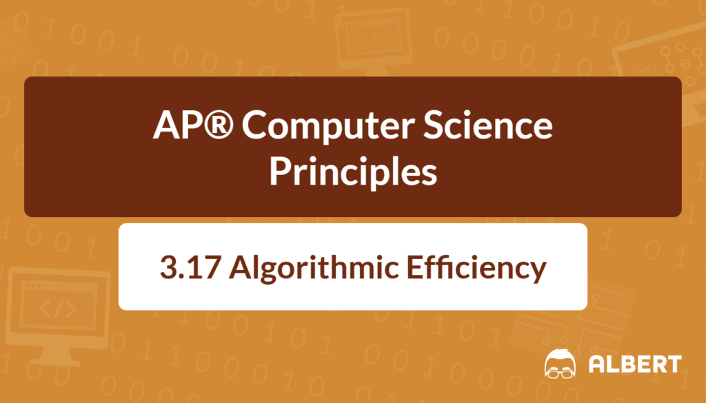 algorithm efficiency