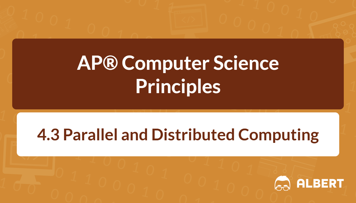 parallel and distributed computing