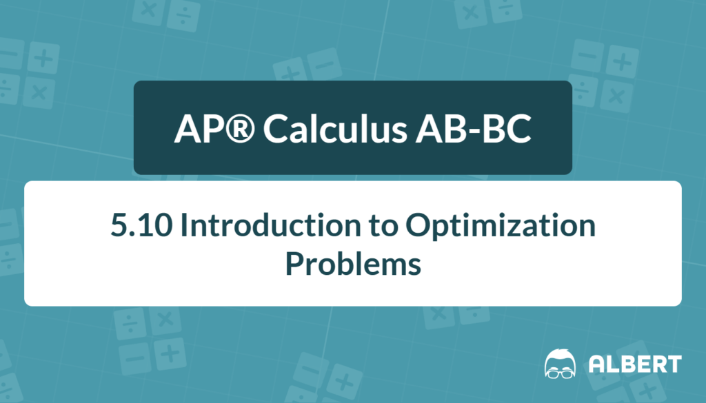 optimization calculus