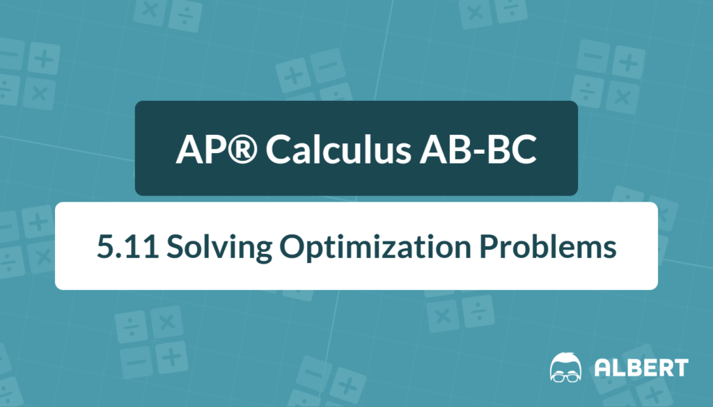 5.11 solving optimization problems
