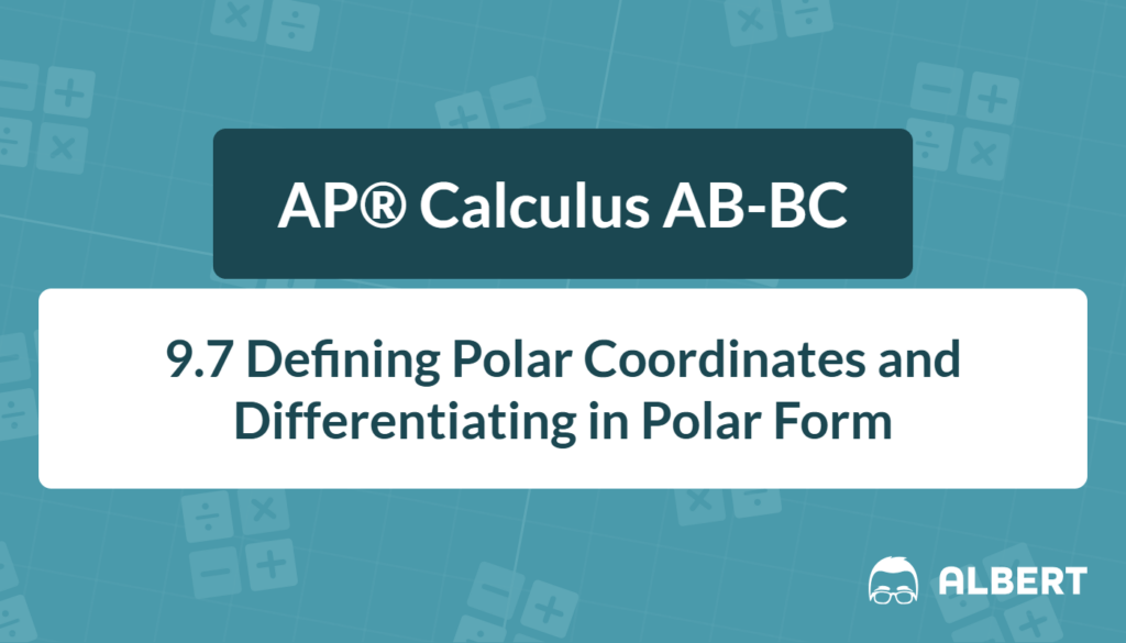 derivative of polar equation