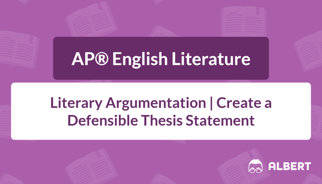 how to write a thesis statement