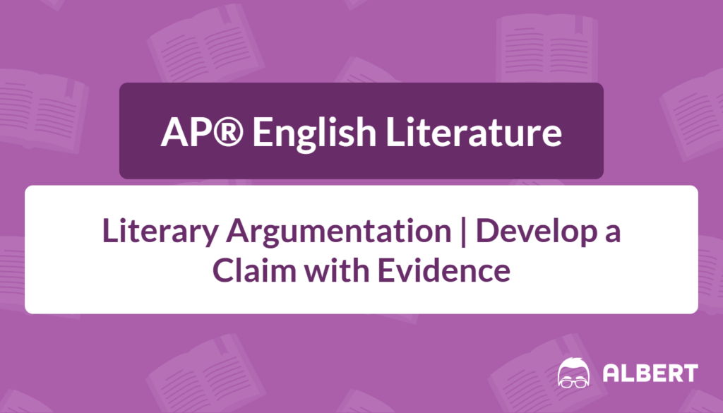 claim and evidence