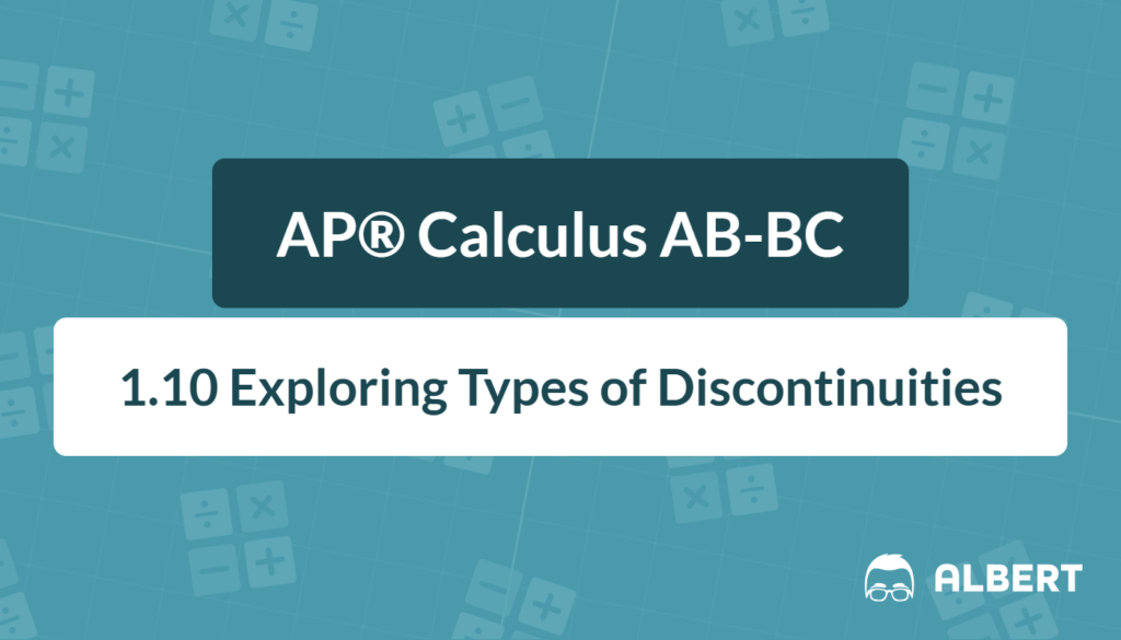 types of discontinuity