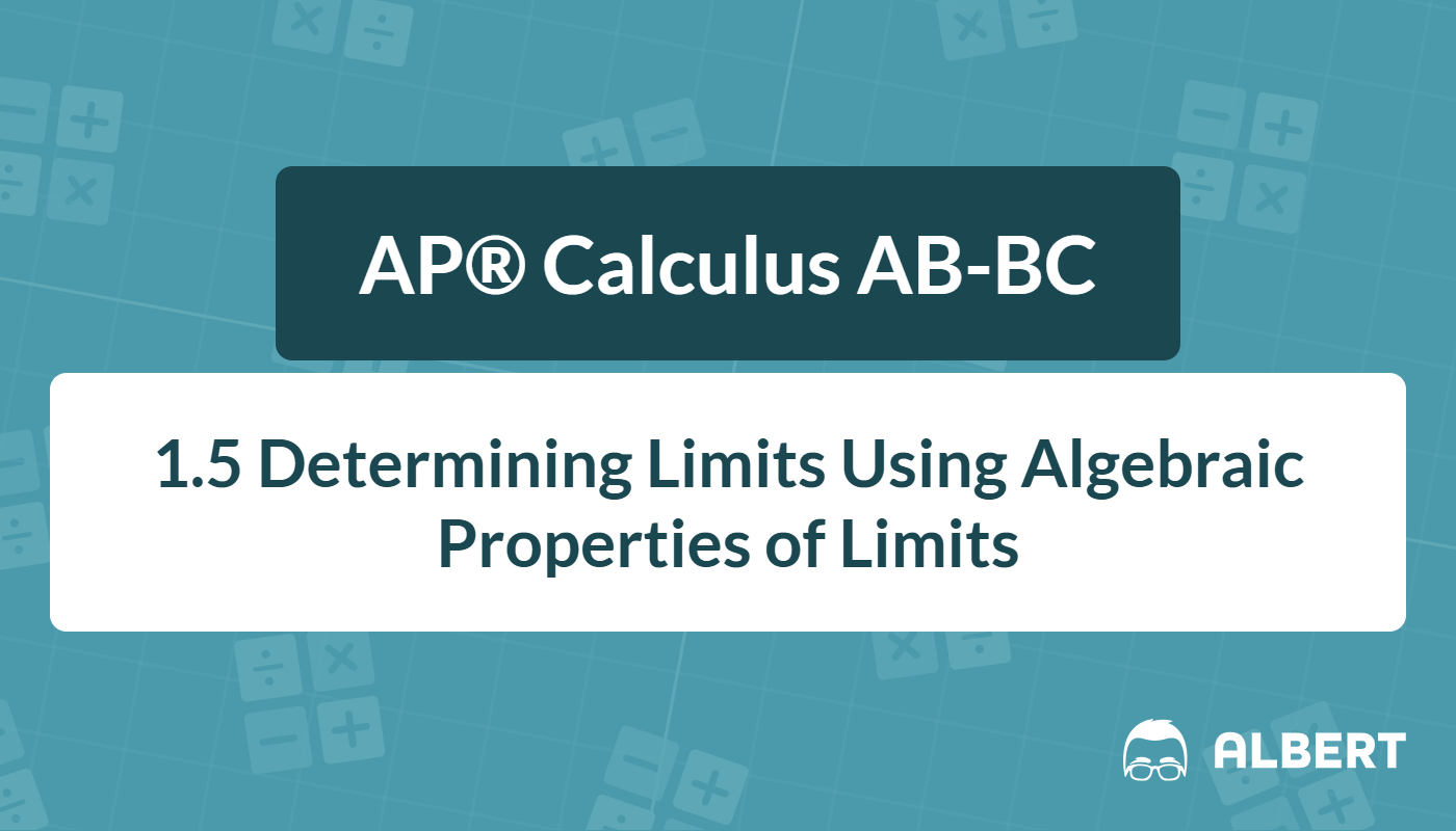 laws of limits calculus