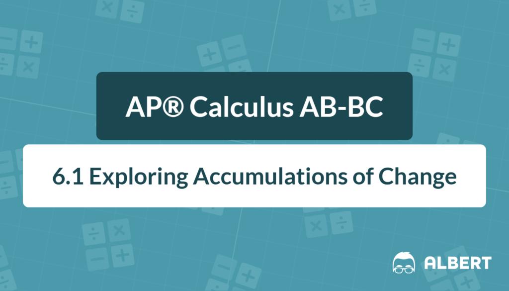 6.1 accumulation of change