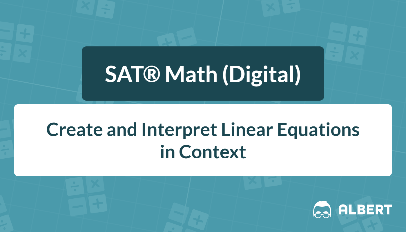 how to write a linear equation