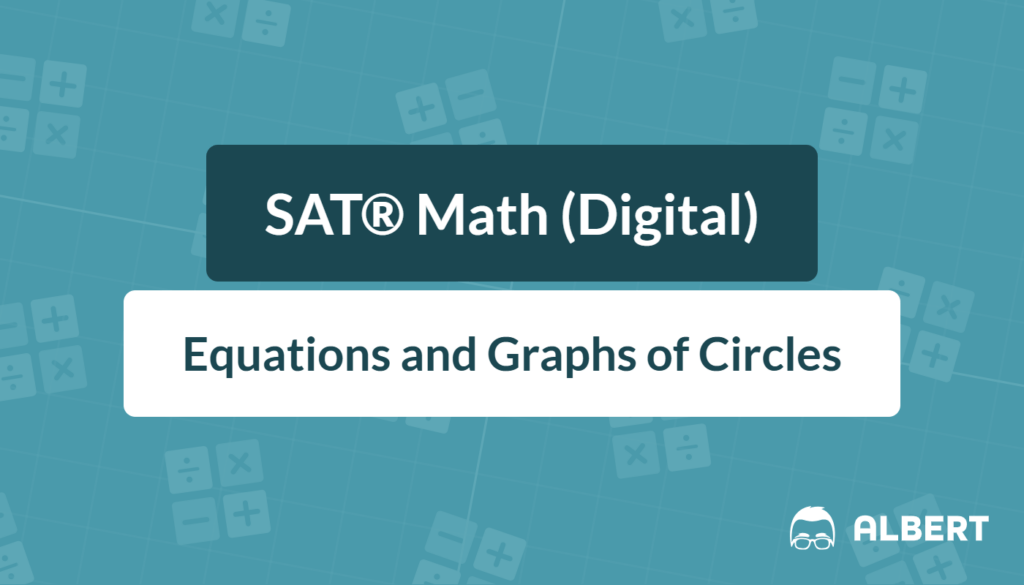 equation and graph of a circle​